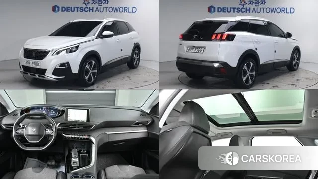Peugeot 3008 second generation 2018 Белый из Кореи