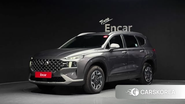 Hyundai The New Santa Fe 2023 Серый из Кореи