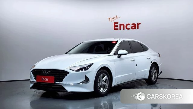 Hyundai Sonata (DN8) 2020 Белый из Кореи