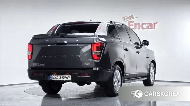 Ssangyong The New Rexton Sport 2023 Серый из Кореи