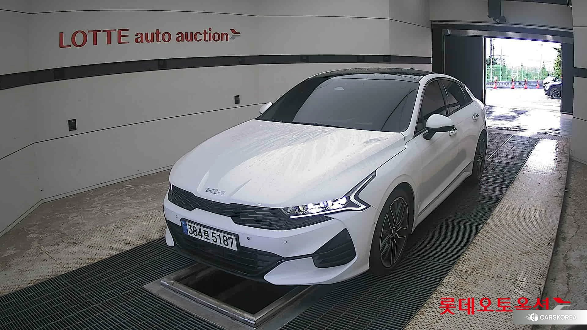 Kia K5 2022 Белый из Кореи