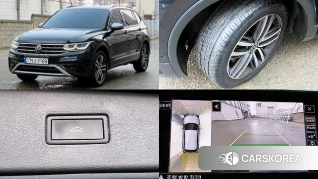 Volkswagen Tiguan Allspace 2023 Черный из Кореи