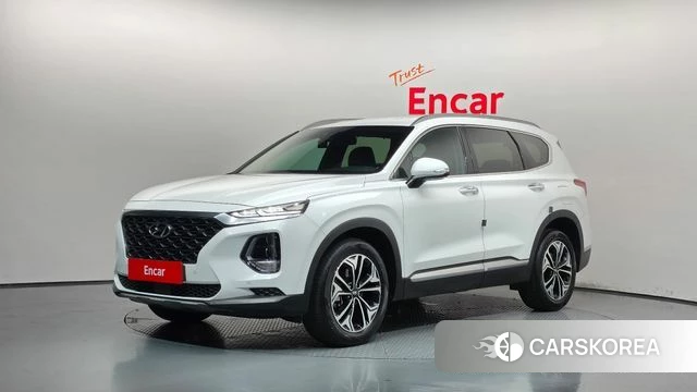 Hyundai Santa Fe TM 2019 Белый из Кореи
