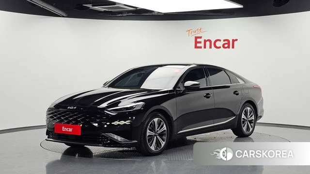 Kia K8 Hybrid 2022 Черный из Кореи