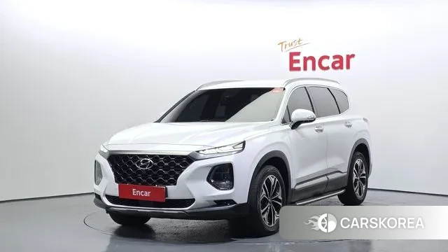 Hyundai Santa Fe TM 2018 Белый из Кореи