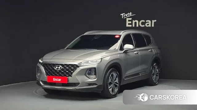 Hyundai Santa Fe TM 2018 Серый из Кореи