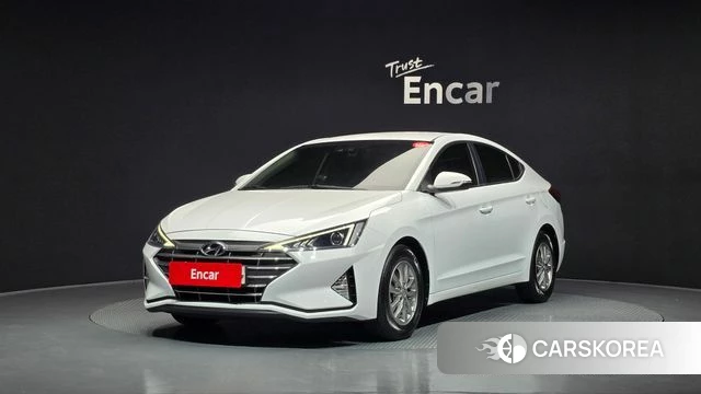 Hyundai The New Avante AD 2019 Белый из Кореи