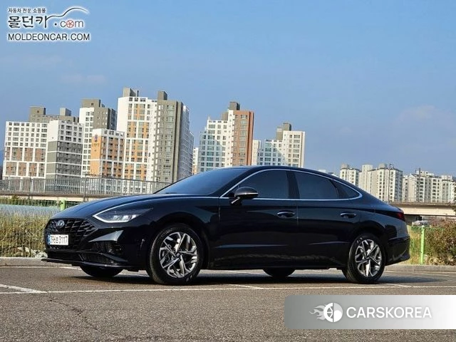 Hyundai Sonata (DN8) 2021 Черный из Кореи
