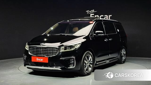 Kia The New Carnival 2019 Черный из Кореи