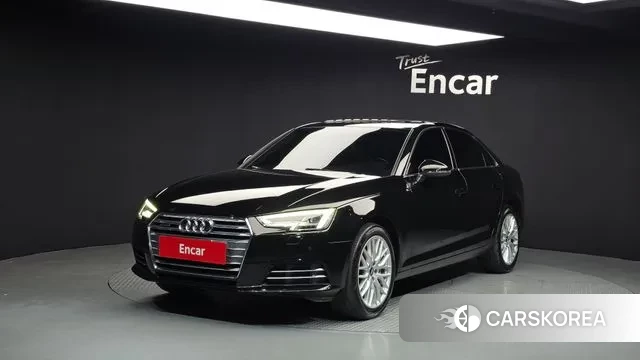 Audi A4 (B9) 2018 Черный из Кореи