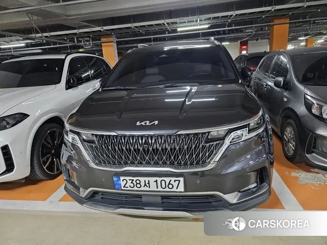 Kia Carnival 4th generation 2021 Серый из Кореи
