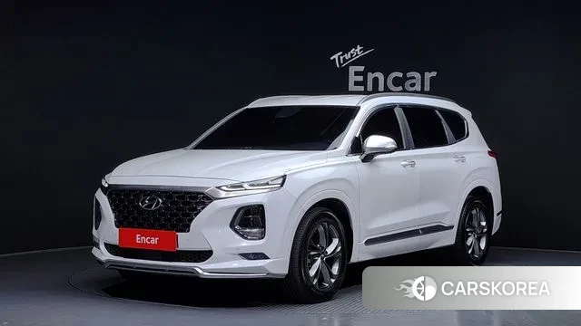 Hyundai Santa Fe TM 2018 Белый из Кореи