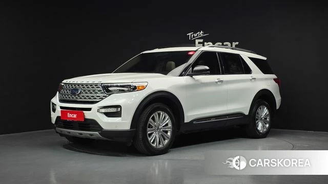 Ford Explorer 6th Generation 2023 Белый из Кореи