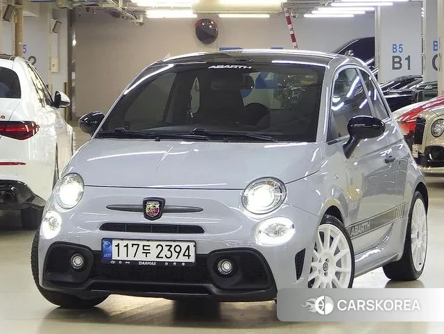 Fiat 500 2020 Серебристо-серый из Кореи