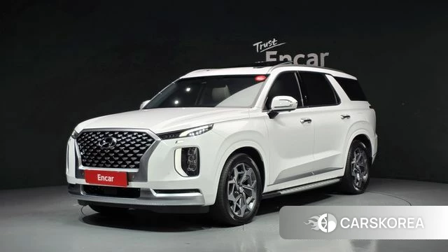 Hyundai Palisade 2021 Белый из Кореи