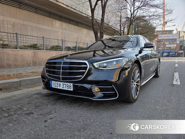 Mercedes-Benz S-Class W223 2022 Черный из Кореи