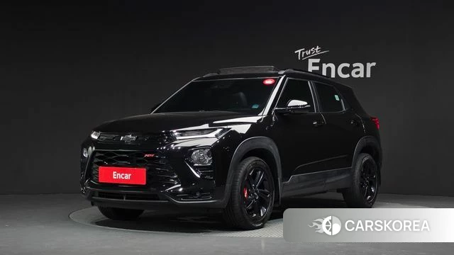 Chevrolet (GM Daewoo) Trailblazer 2022 Черный из Кореи