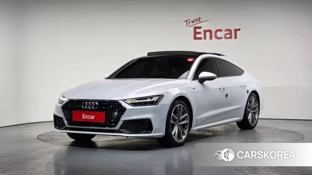 Audi A7 (4K) 2021 Белый из Кореи