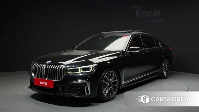 BMW 7 Series (G11) 2020 Черный из Кореи