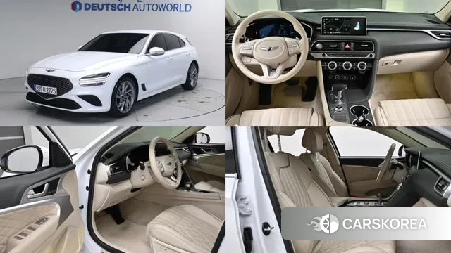 Genesis The New G70 Shooting Brake 2022 Белый из Кореи