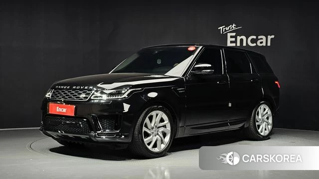 Land Rover Range Rover Sport 2nd Generation 2021 Черный из Кореи