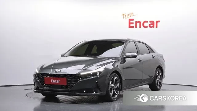 Hyundai Avante (CN7) 2021 Серый из Кореи