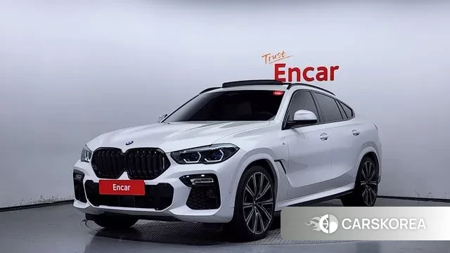 BMW X6 (G06) 2021 Белый из Кореи