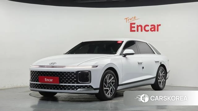 Hyundai Grandeur Hybrid (GN7) 2024 Белый из Кореи