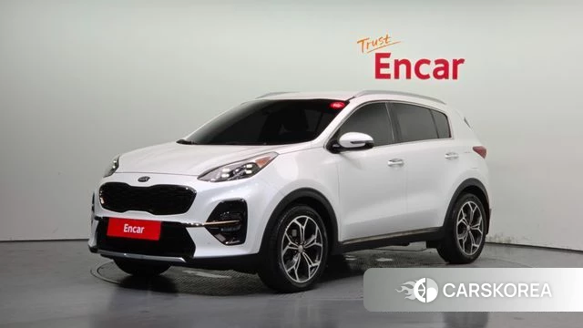 Kia Sportage The Bold 2018 Белый из Кореи