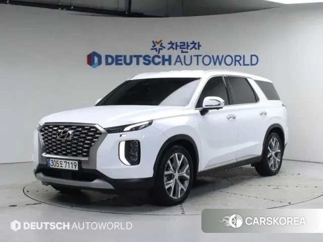 Hyundai Palisade 2022 Белый из Кореи