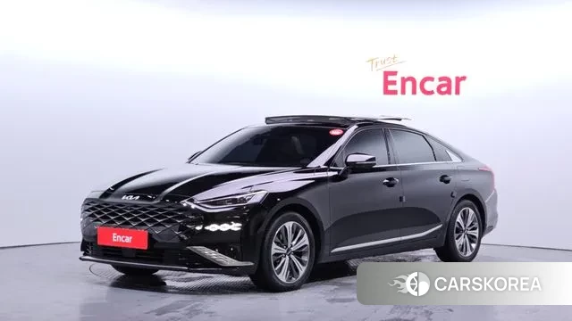 Kia K8 Hybrid 2023 Черный из Кореи