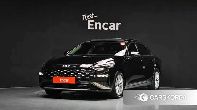 Kia K8 2022 Черный из Кореи