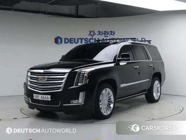 Cadillac Escalade 2019 Черный из Кореи
