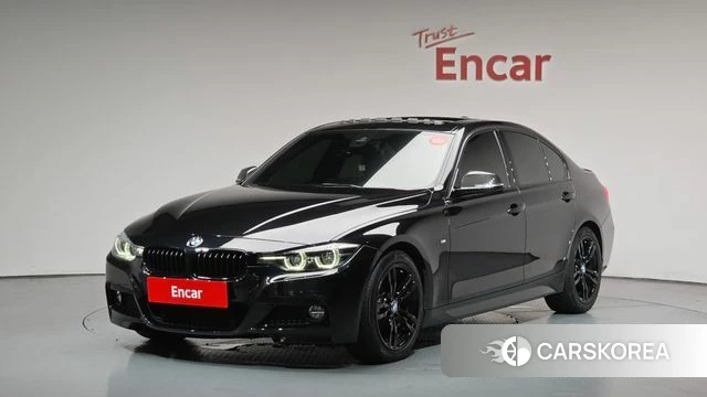 BMW 3 Series (F30) 2018 Черный из Кореи