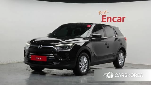 Ssangyong Beautiful Korando 2021 Черный из Кореи