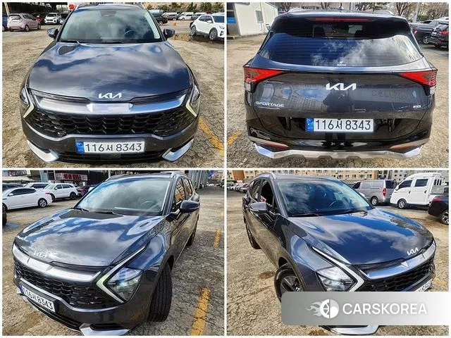 Kia Sportage 5th Generation 2021 Серый из Кореи