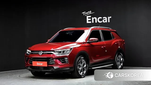 Ssangyong Beautiful Korando 2019 Красный из Кореи