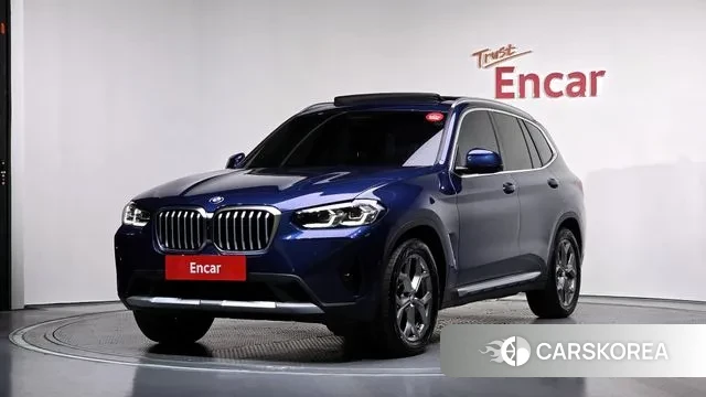 BMW X3 (G01) 2023 Синий из Кореи