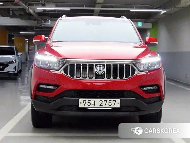 Ssangyong Rexton Sports Cannes 2020 Красный из Кореи
