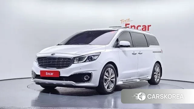 Kia All New Carnival 2018 Белый из Кореи