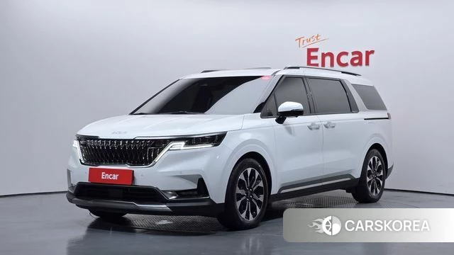 Kia Carnival 4th generation 2023 Белый из Кореи