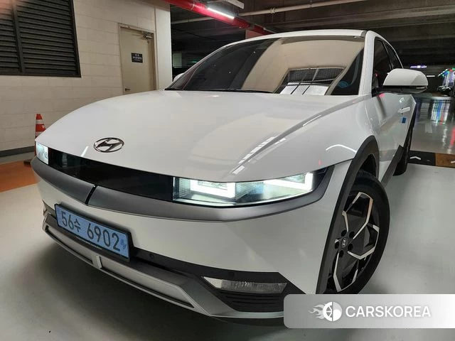 Hyundai Ionic 5 2021 Белый из Кореи