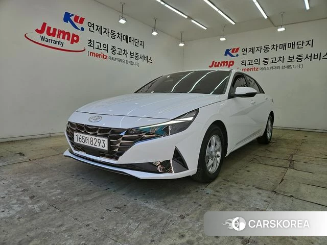 Hyundai Avante (CN7) 2020 Белый из Кореи