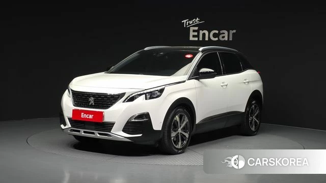 Peugeot 3008 second generation 2019 Белый из Кореи