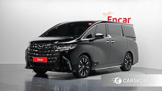 Toyota Alphard 4th Generation 2025 Черный из Кореи