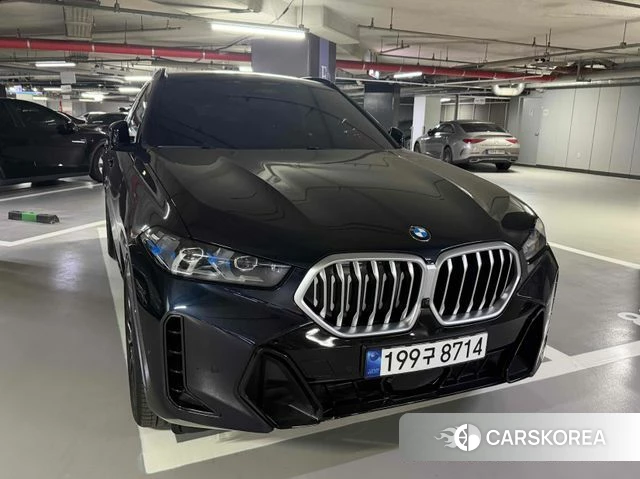 BMW X6 (G06) 2024 Синий из Кореи