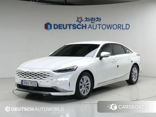 Kia K8 2021 Белый из Кореи