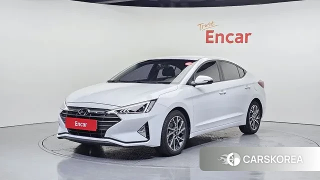 Hyundai The New Avante AD 2018 Белый из Кореи