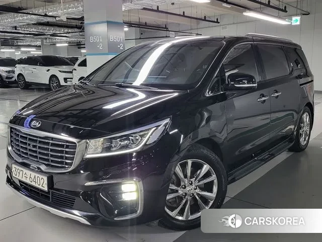 Kia The New Carnival 2019 Черный из Кореи