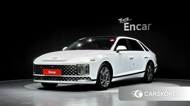 Hyundai Grandeur (GN7) 2023 Белый из Кореи